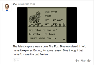 Illustration for article titled Let's play Pokemon Blue, Miiverse style part 6